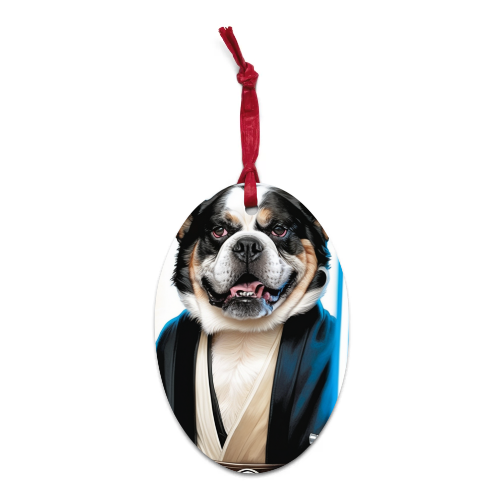 PugMug Custom McHenry Wooden Ornament