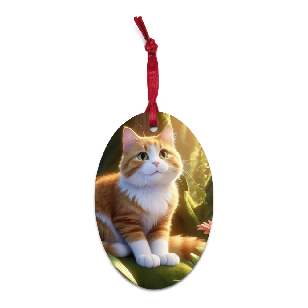 PugMug Custom Jack Jack Wooden Ornament