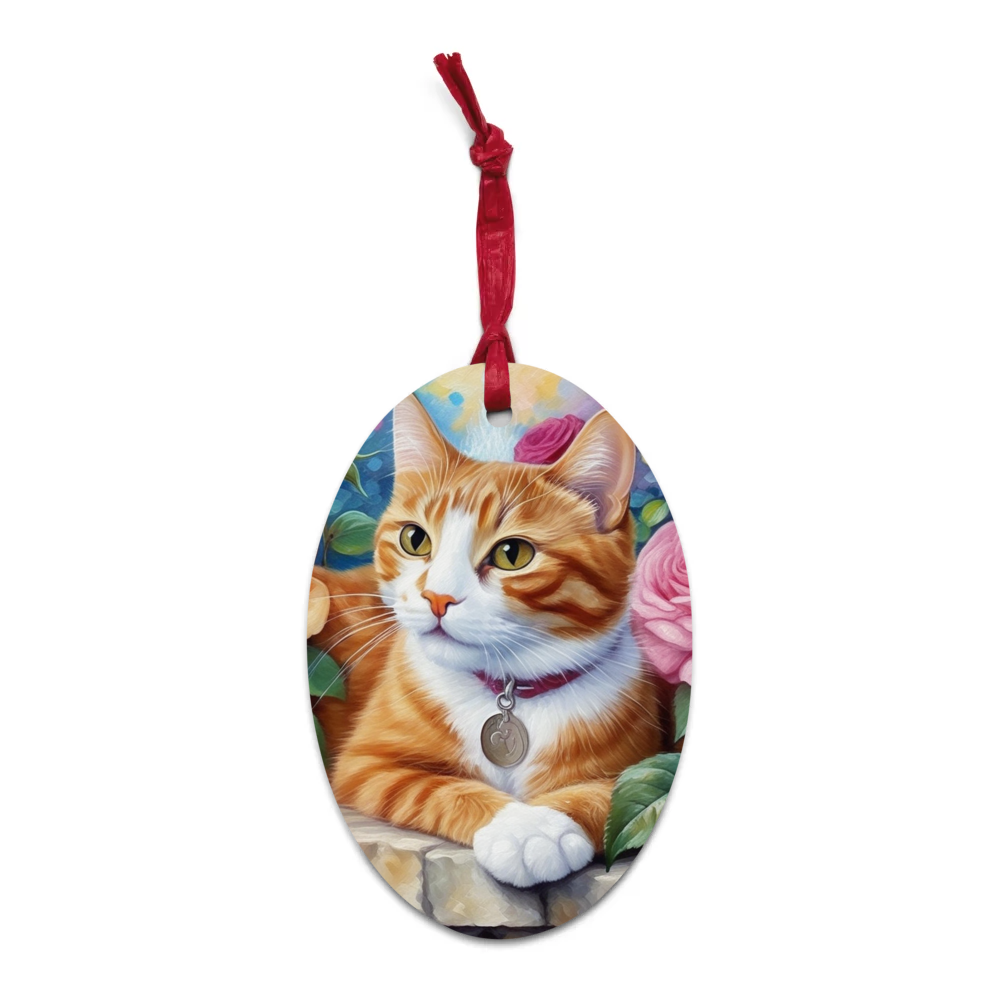 PugMug Custom Jack Jack Wooden Ornament