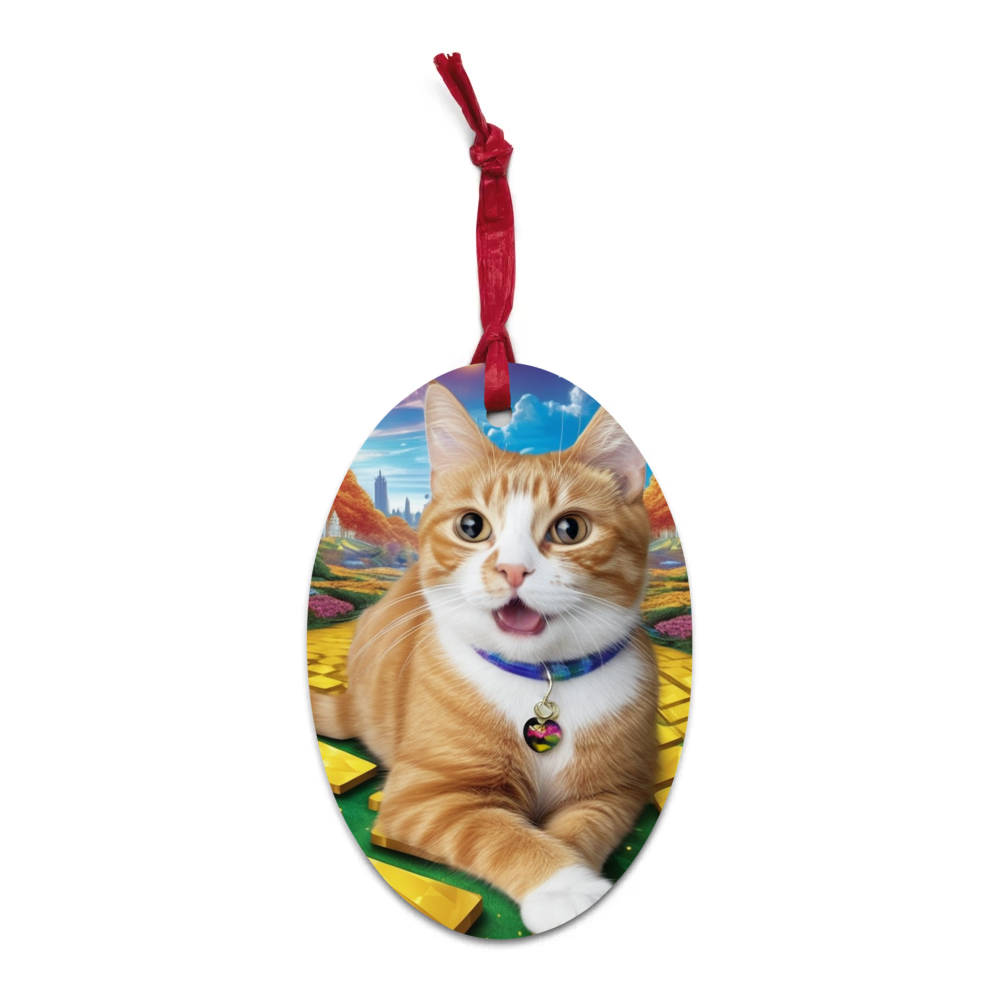 PugMug Custom Jack Jack Wooden Ornament