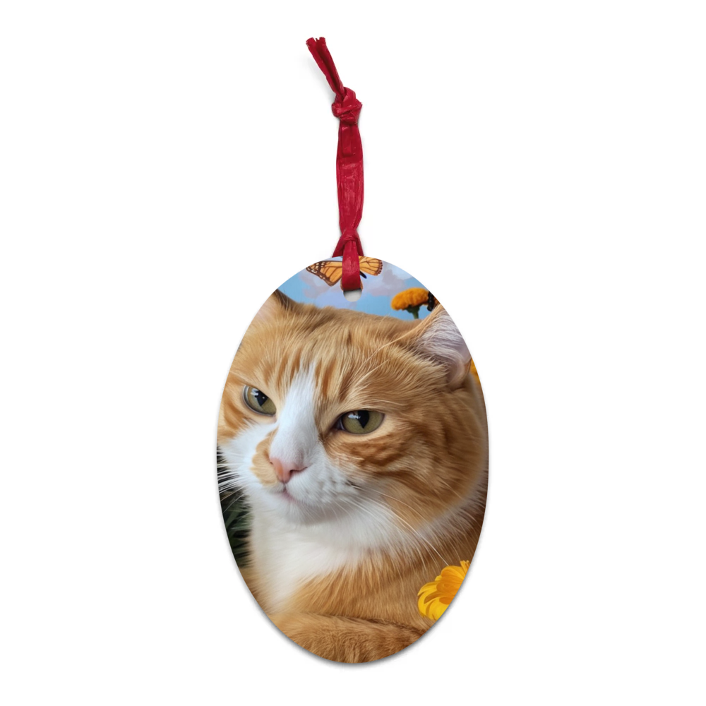 PugMug Custom Jack Jack Wooden Ornament