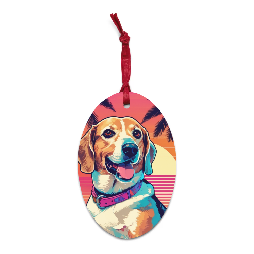 PugMug Custom Munchkin Wooden Ornament