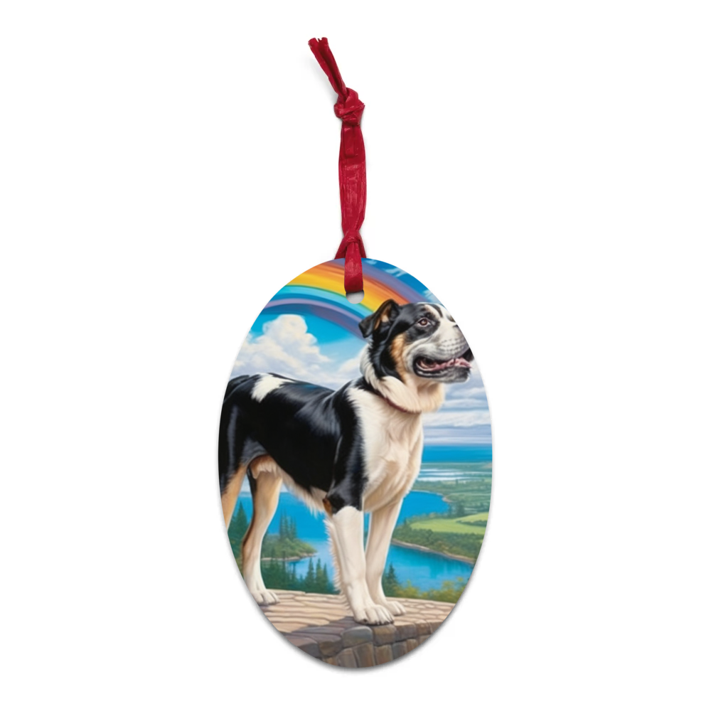 PugMug Custom McHenry Wooden Ornament