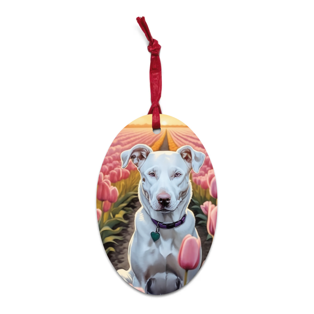 PugMug Custom Penny Wooden Ornament