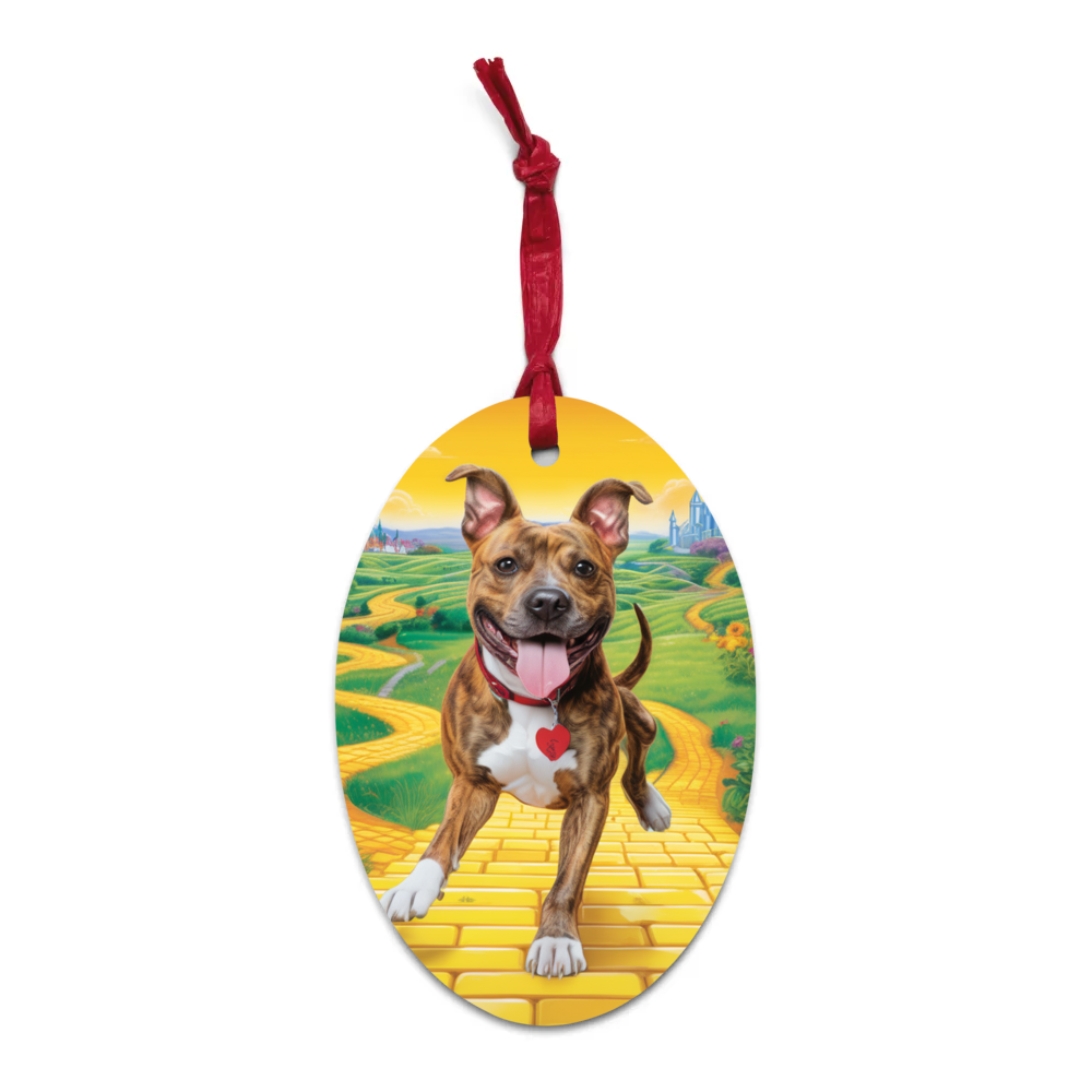 PugMug Custom Tony Hawk Wooden Ornament