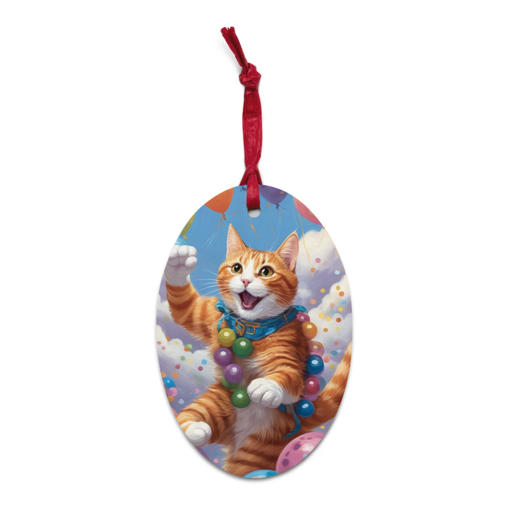 PugMug Custom Jack Jack Wooden Ornament