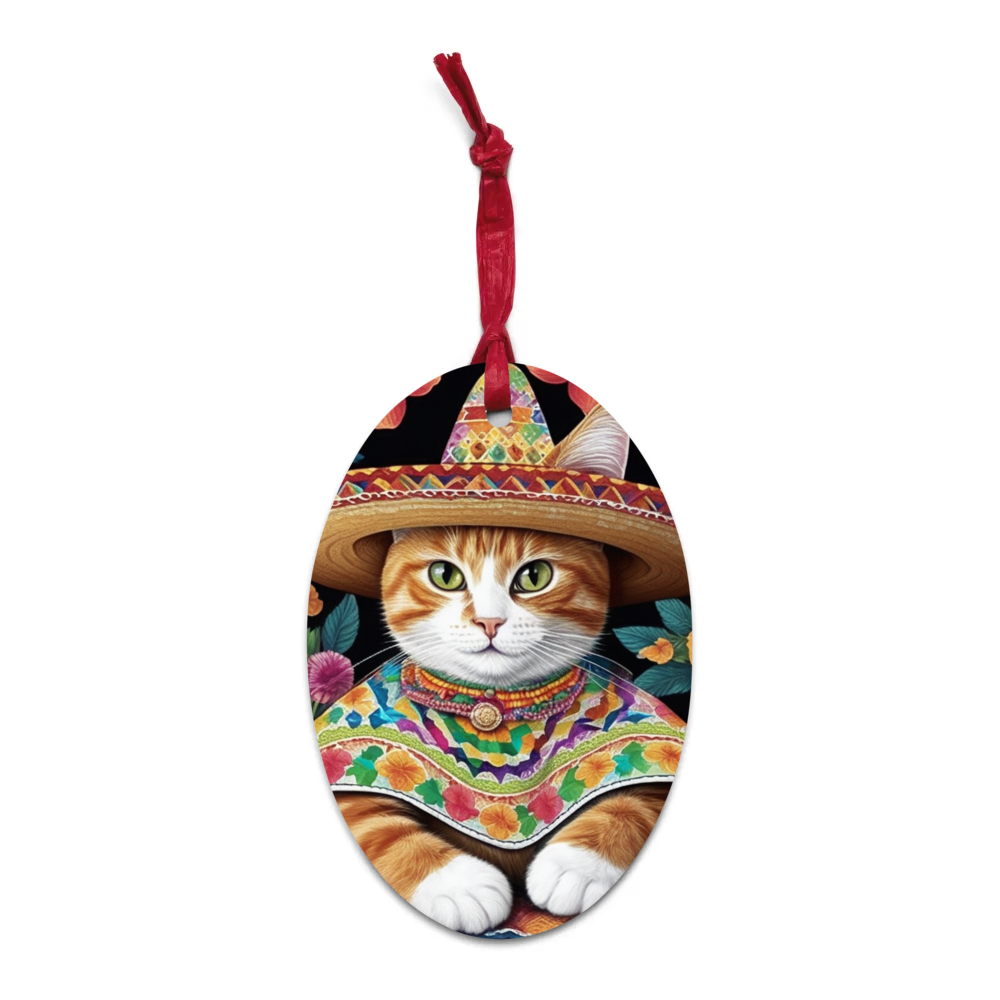 PugMug Custom Jack Jack Wooden Ornament