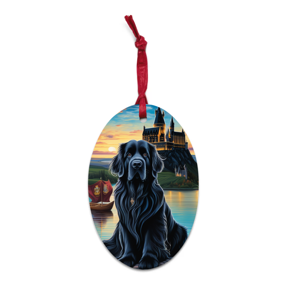 PugMug Custom Newfoundland Wooden Ornament