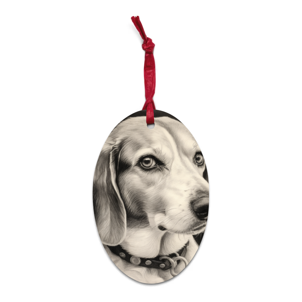 PugMug Custom Munchkin Wooden Ornament