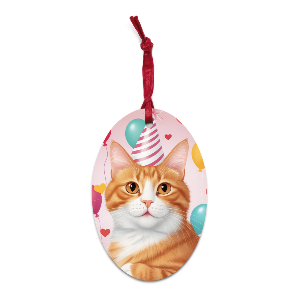 PugMug Custom Jack Jack Wooden Ornament