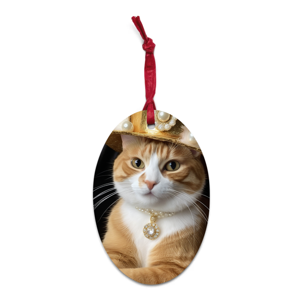 PugMug Custom Jack Jack Wooden Ornament