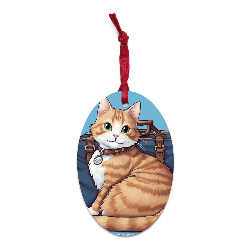 PugMug Custom Jack Jack Wooden Ornament