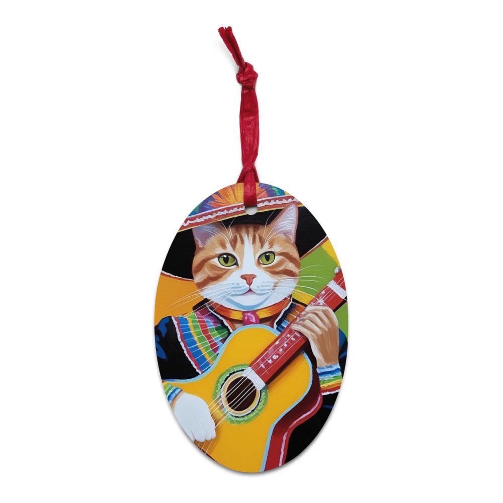 PugMug Custom Jack Jack Wooden Ornament