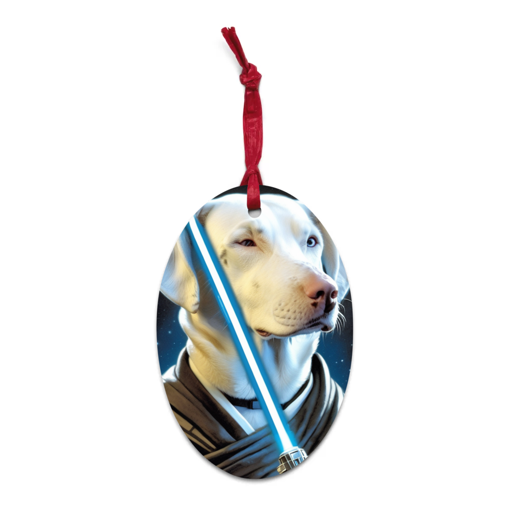 PugMug Custom Penny Wooden Ornament