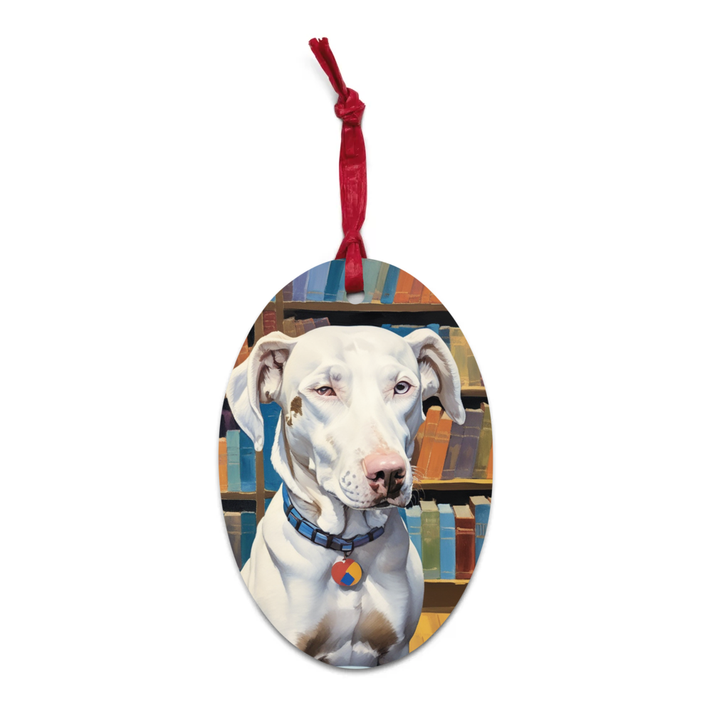 PugMug Custom Penny Wooden Ornament