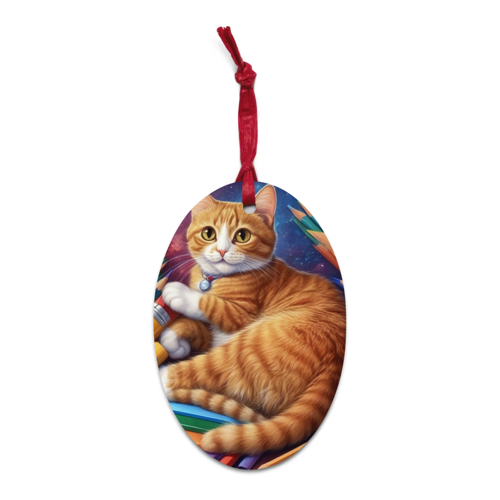 PugMug Custom Jack Jack Wooden Ornament