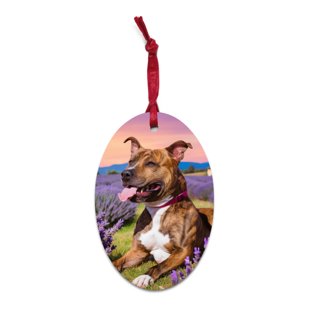 PugMug Custom Tony Hawk Wooden Ornament