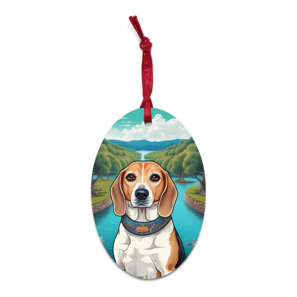PugMug Custom Munchkin Wooden Ornament