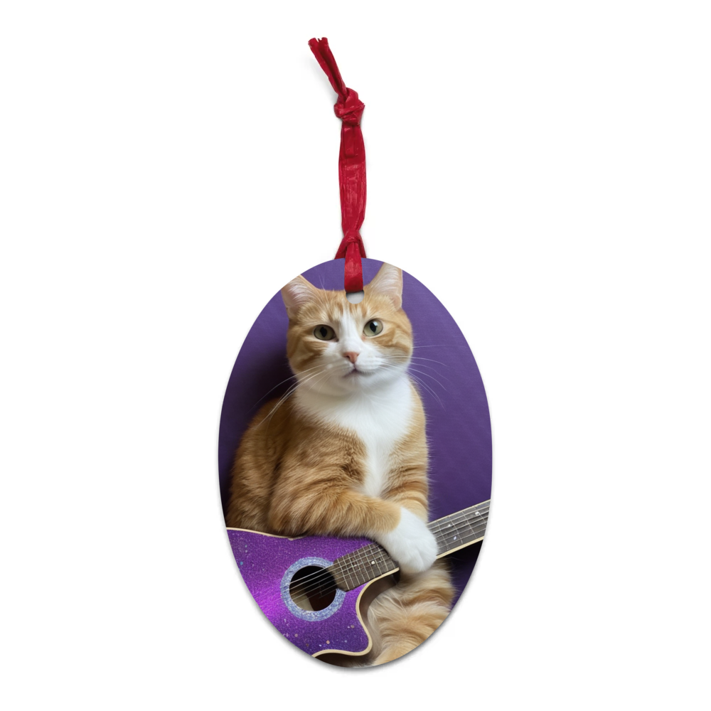 PugMug Custom Jack Jack Wooden Ornament