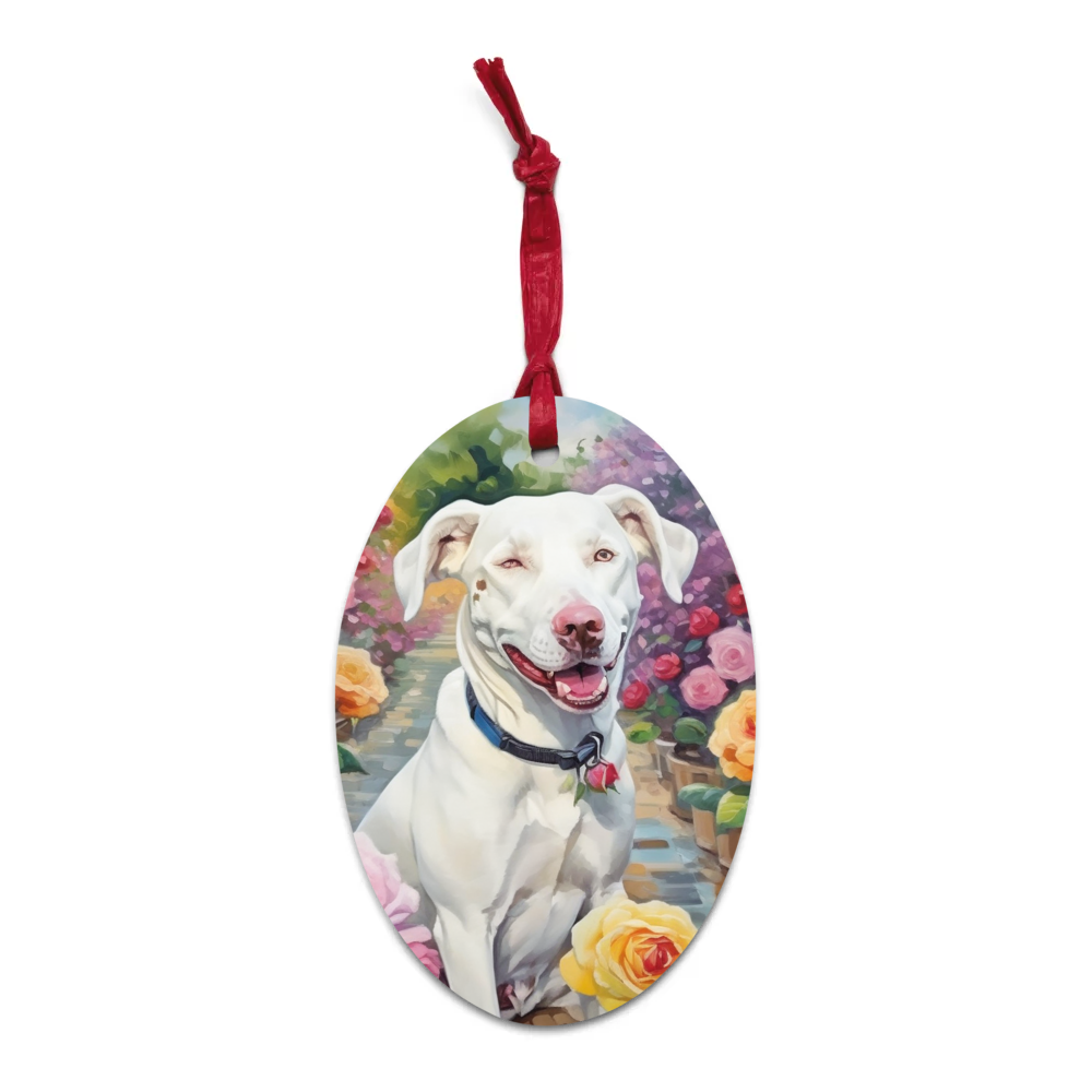 PugMug Custom Penny Wooden Ornament