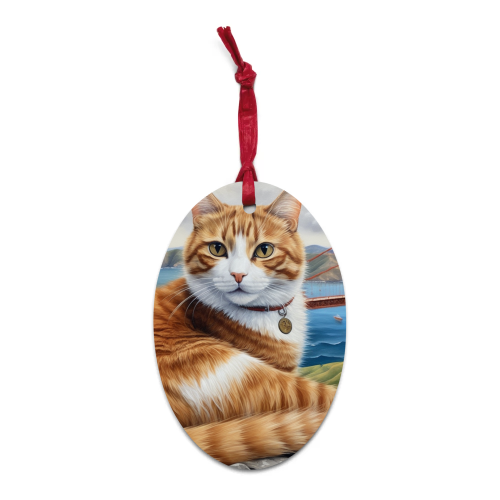 PugMug Custom Jack Jack Wooden Ornament