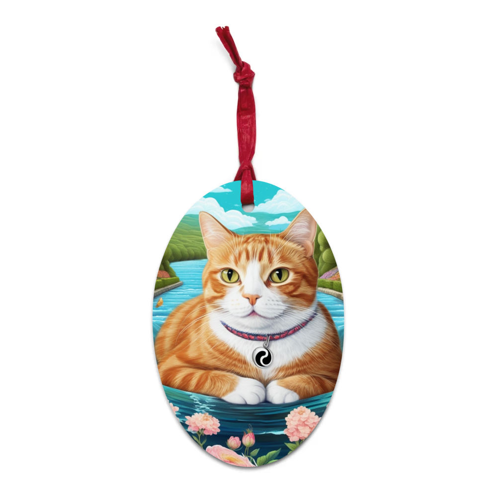 PugMug Custom Jack Jack Wooden Ornament