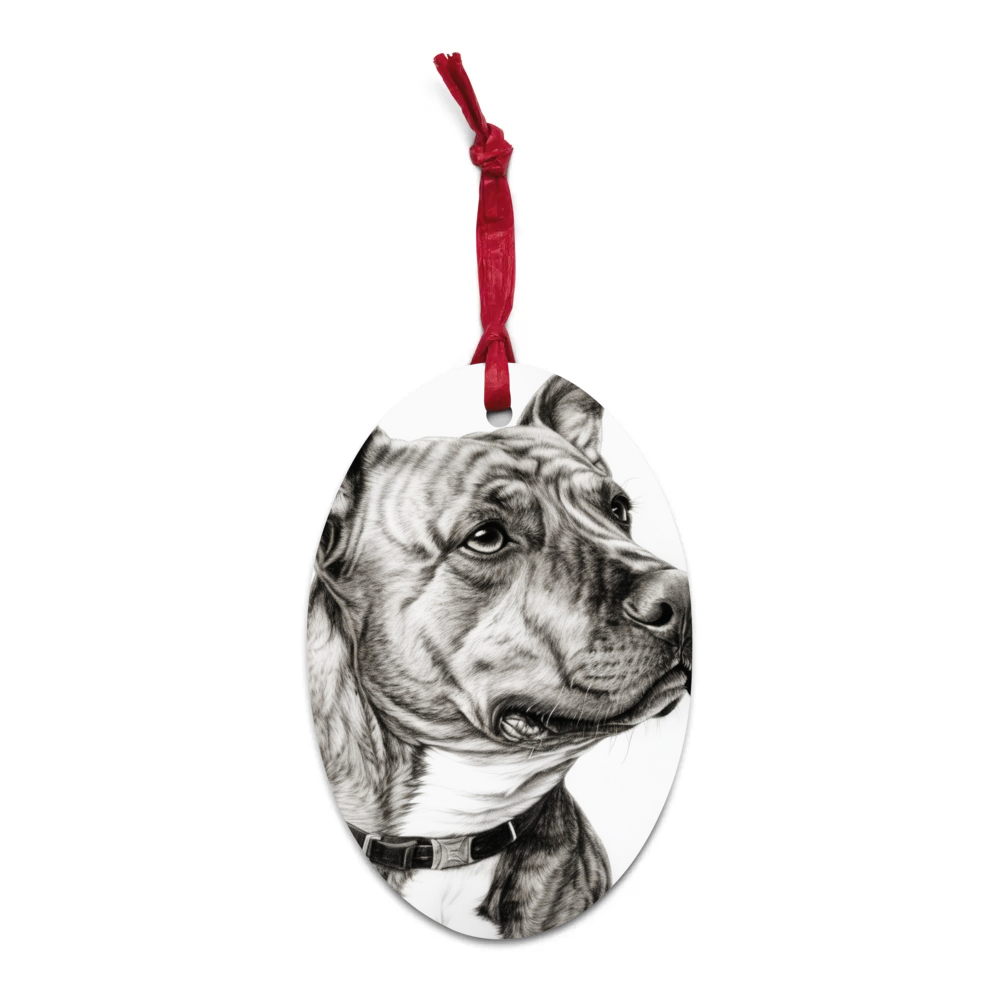 PugMug Custom Tony Hawk Wooden Ornament