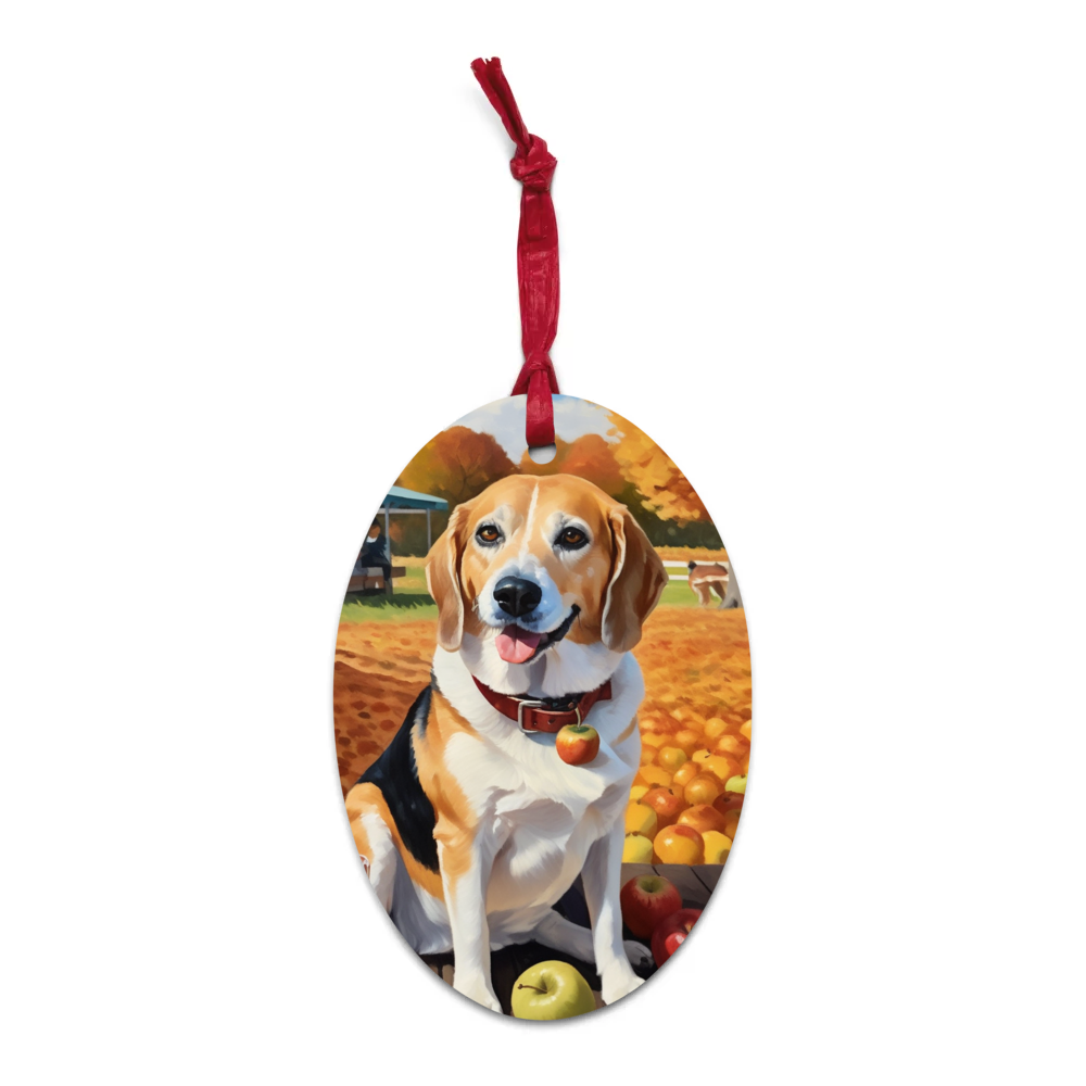 PugMug Custom Munchkin Wooden Ornament