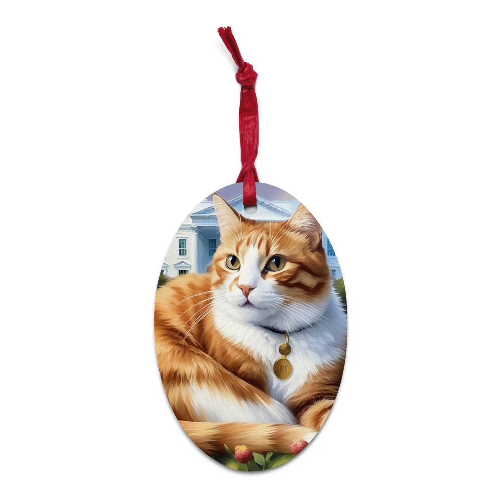 PugMug Custom Jack Jack Wooden Ornament