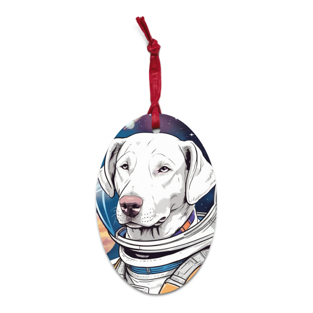 PugMug Custom Penny Wooden Ornament