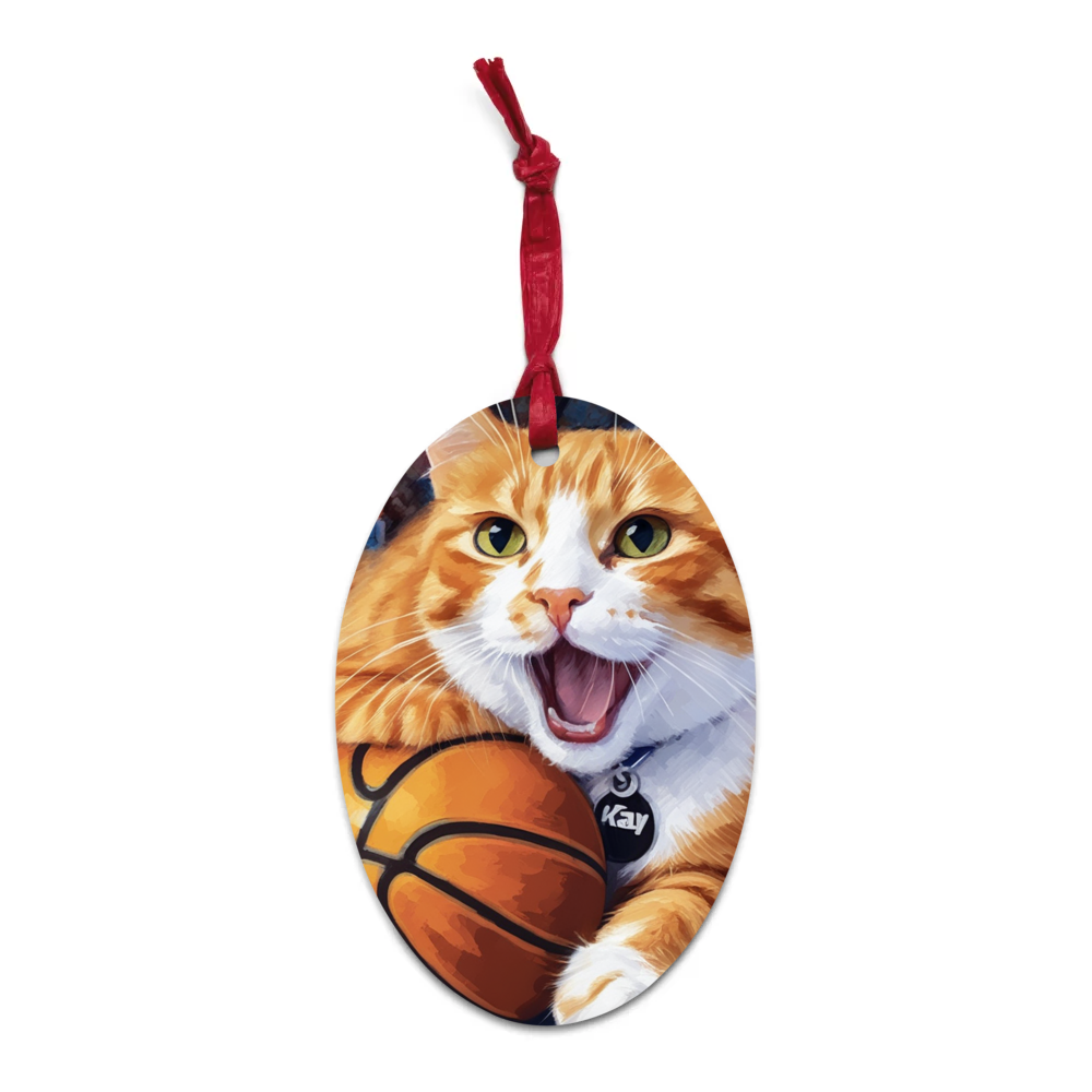 PugMug Custom Jack Jack Wooden Ornament