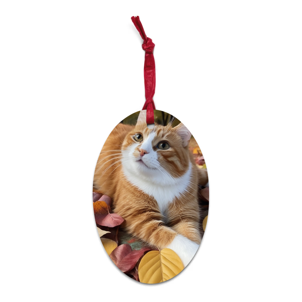 PugMug Custom Jack Jack Wooden Ornament