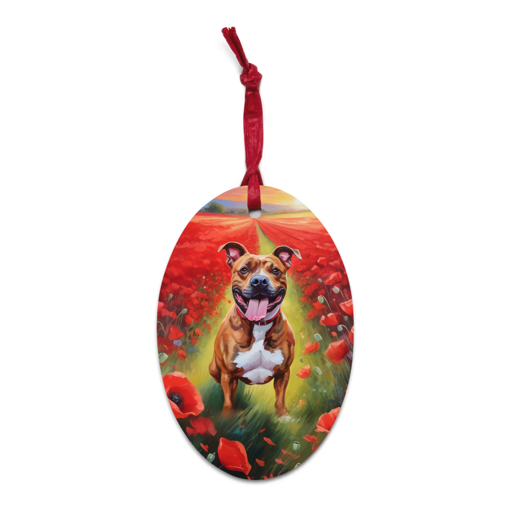 PugMug Custom Tony Hawk Wooden Ornament