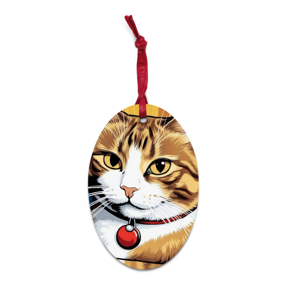 PugMug Custom Jack Jack Wooden Ornament