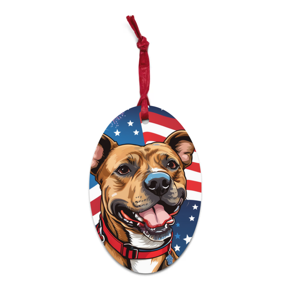 PugMug Custom Tony Hawk Wooden Ornament