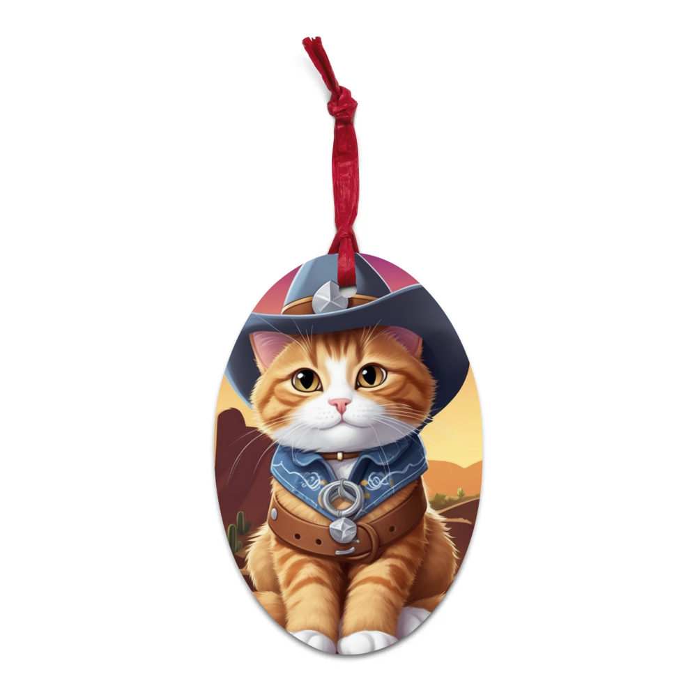 PugMug Custom Jack Jack Wooden Ornament