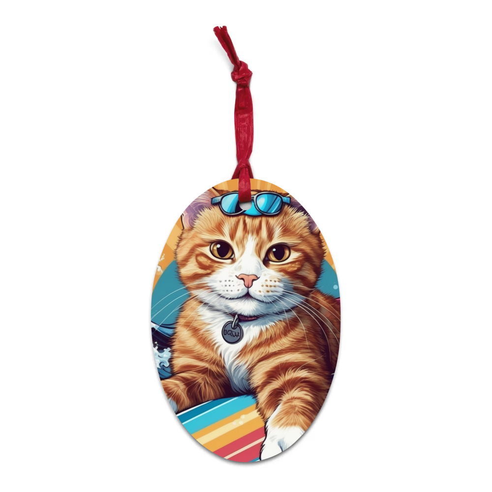 PugMug Custom Jack Jack Wooden Ornament