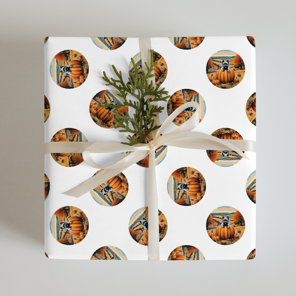 PugMug Custom Cairn Terrier Wrapping Paper