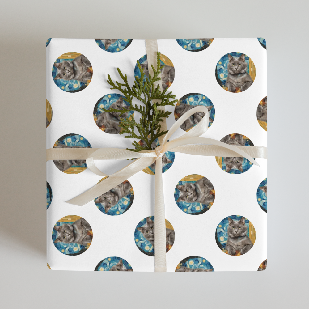 PugMug Custom Thumper Wrapping Paper