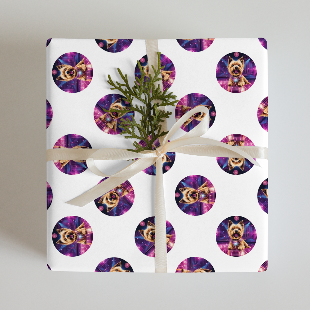 PugMug Custom Cairn Terrier Wrapping Paper