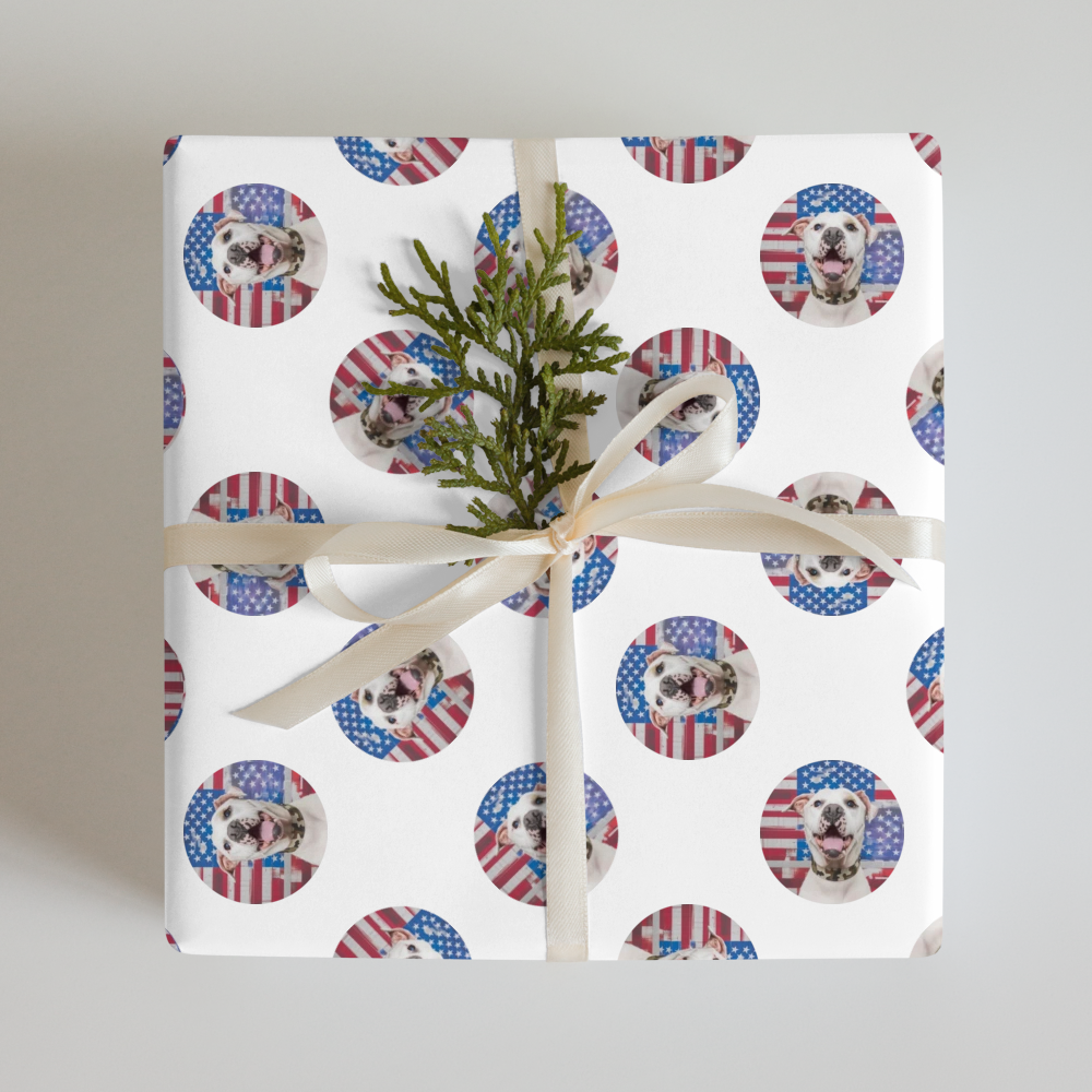 PugMug Custom Melody Wrapping Paper