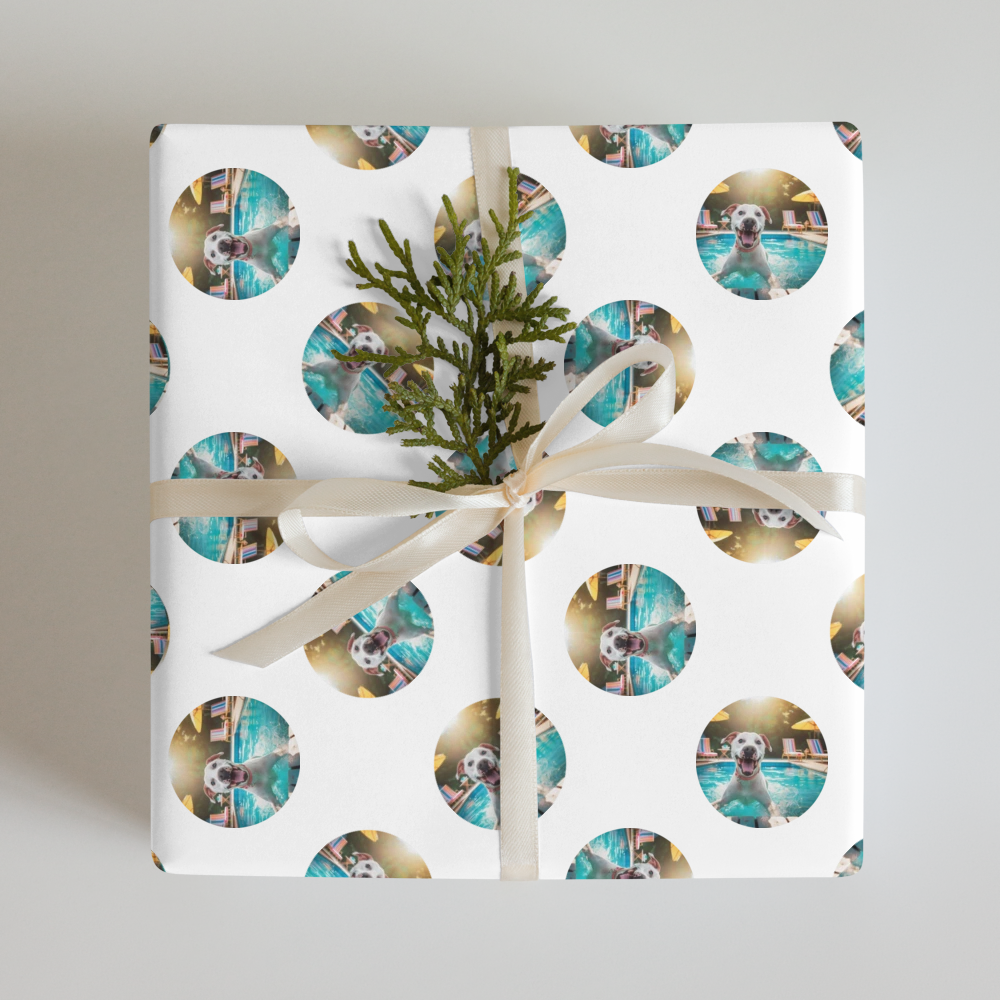 PugMug Custom Melody Wrapping Paper