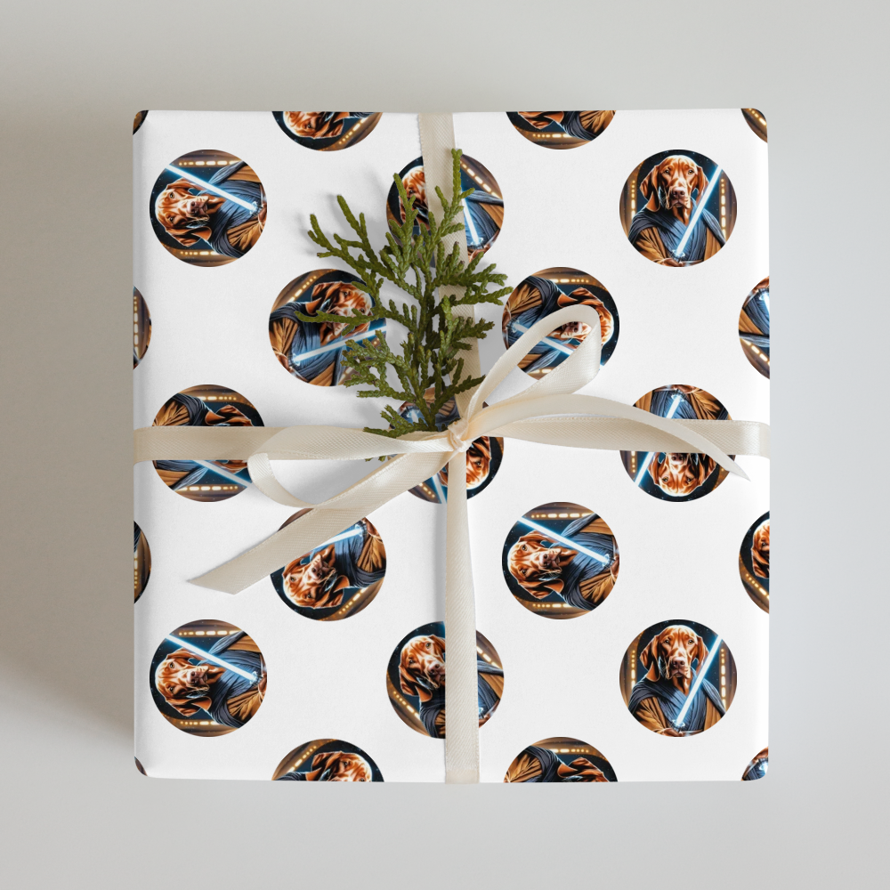PugMug Custom Vizsla Wrapping Paper