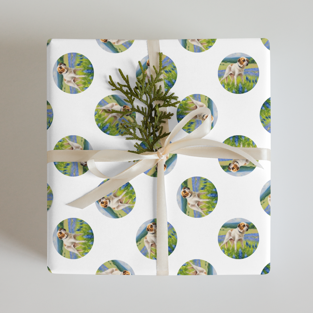 PugMug Custom Hazim Wrapping Paper