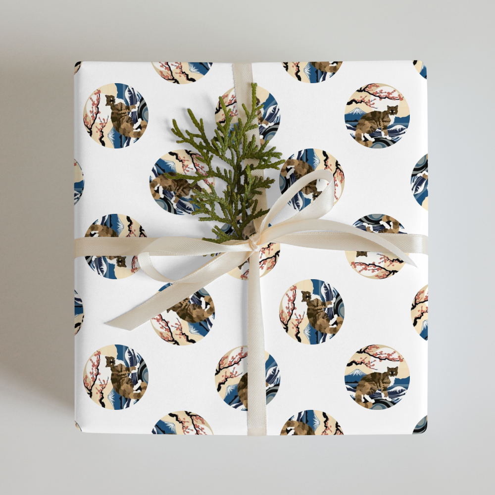 PugMug Custom Peerie Wrapping Paper