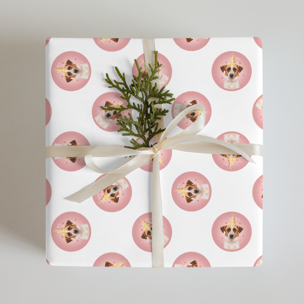 PugMug Custom Hazim Wrapping Paper