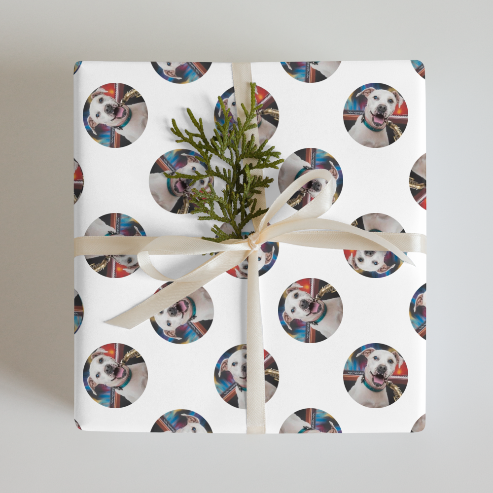 PugMug Custom Melody Wrapping Paper
