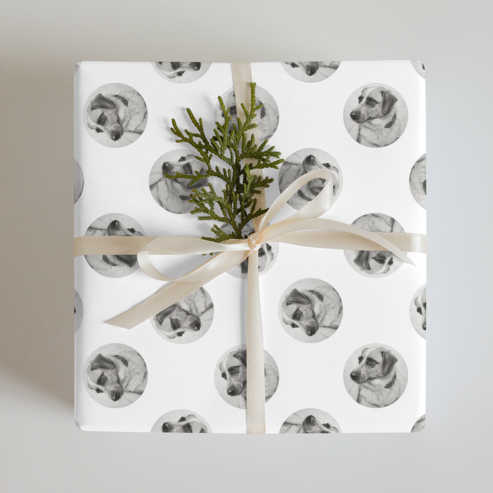PugMug Custom Hazim Wrapping Paper