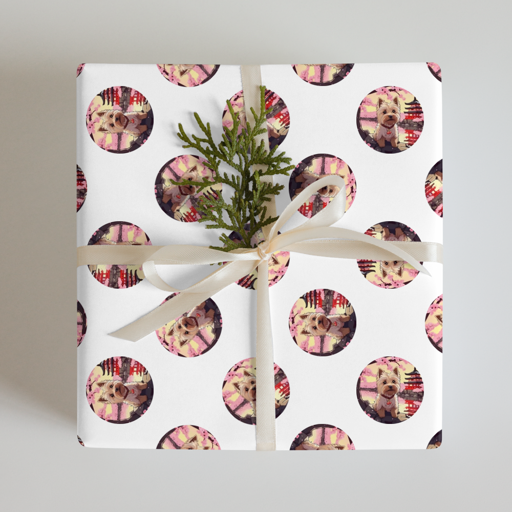 PugMug Custom Cairn Terrier Wrapping Paper