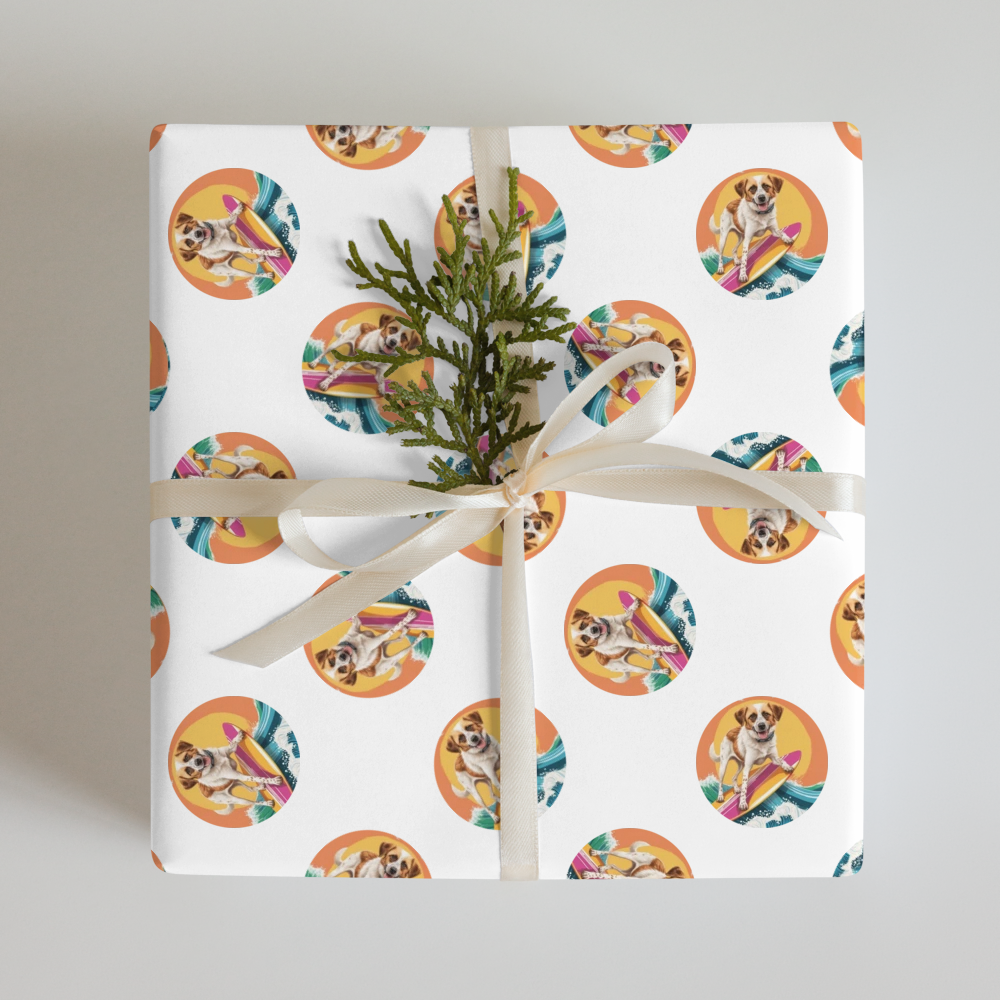 PugMug Custom Hazim Wrapping Paper